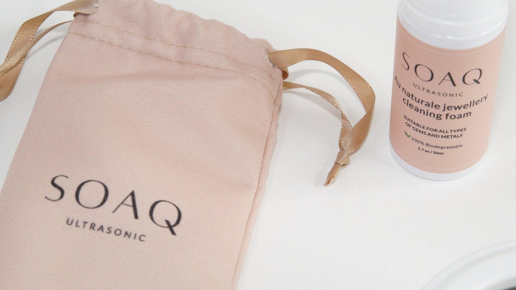 Jewellery cleaning foam kit - SOAQ ULTRASONIC